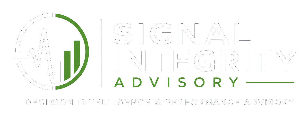 Signal Integrity Advisory — Decision Intelligence & Performance Advisory