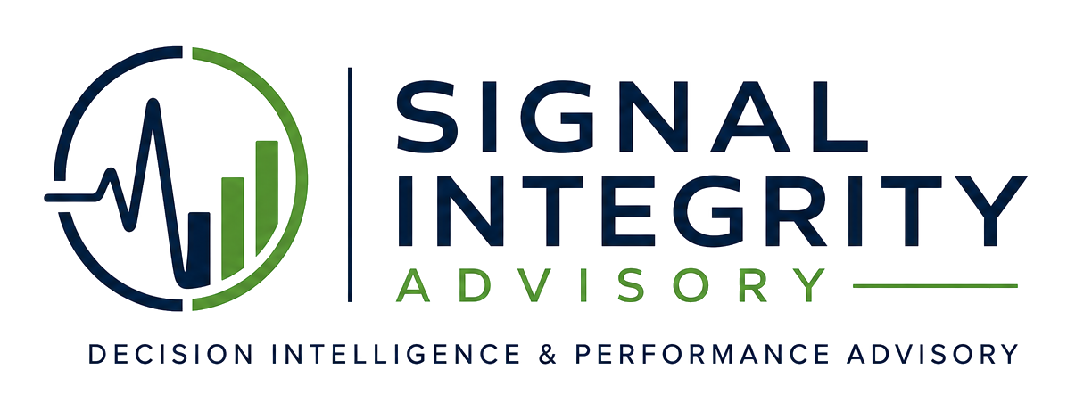Signal Integrity Advisory — Decision Intelligence & Performance Advisory